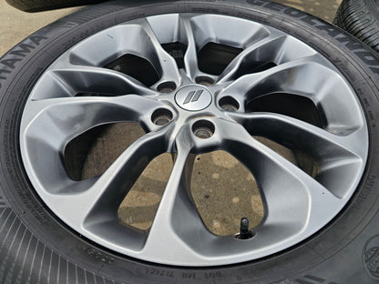 20" Jeep Grand Cherokee L OEM 2659 2660 wheels rims tires YOKOHAMA SET
