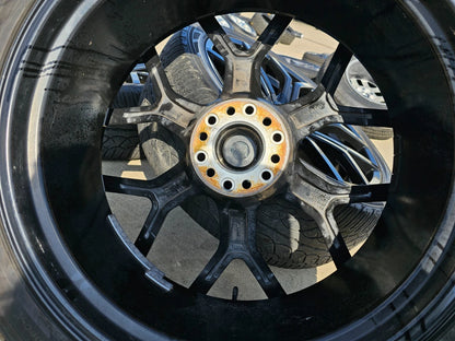 24x9.5 DUB Royalty Black wheels rims tires 6x5.5 6x135 RAM Chevy Tacoma