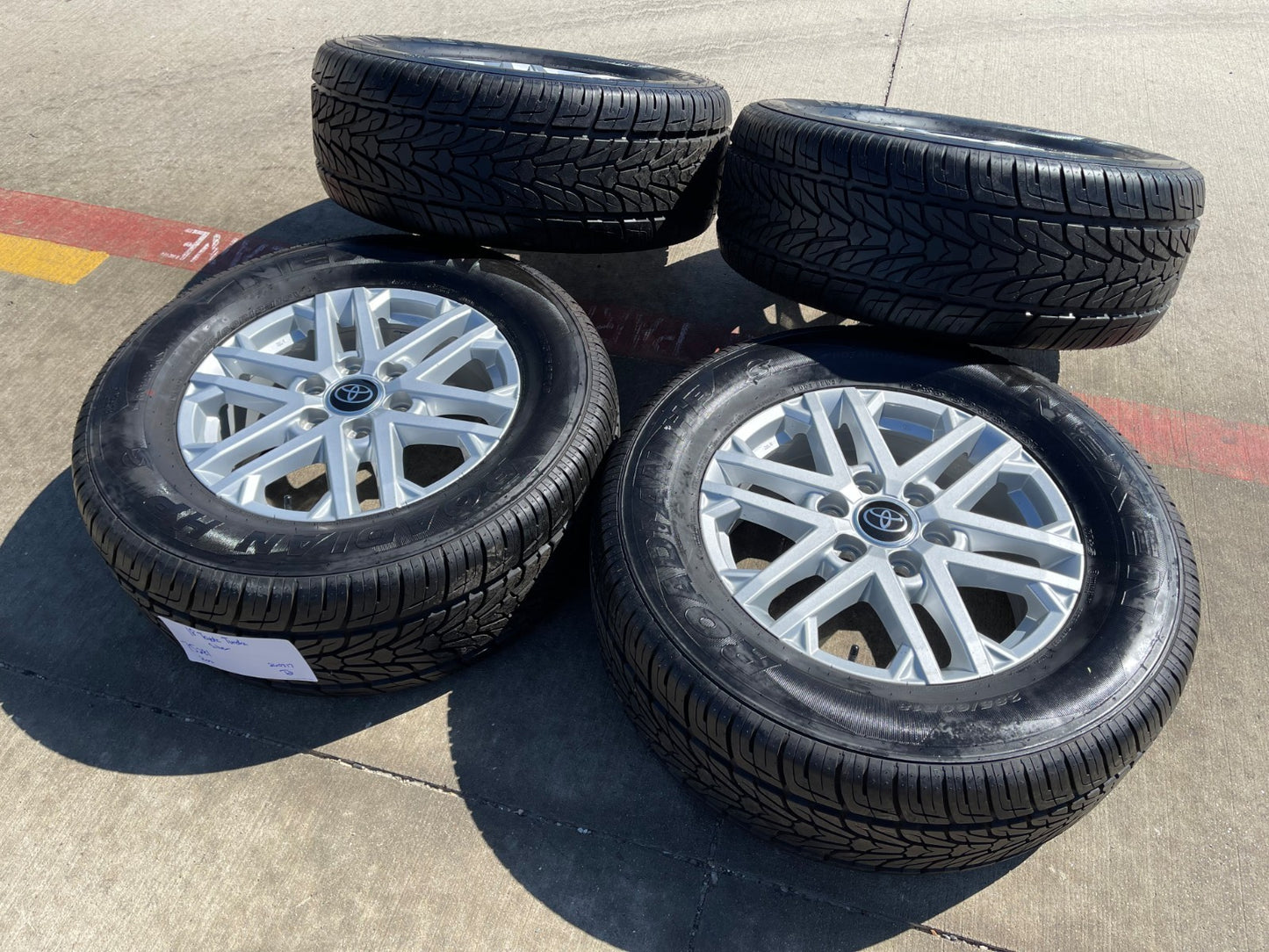 18" Toyota Tundra Sequoia OEM wheels rims 75281 LX600 2022 2024 2025 2026 NEXEN