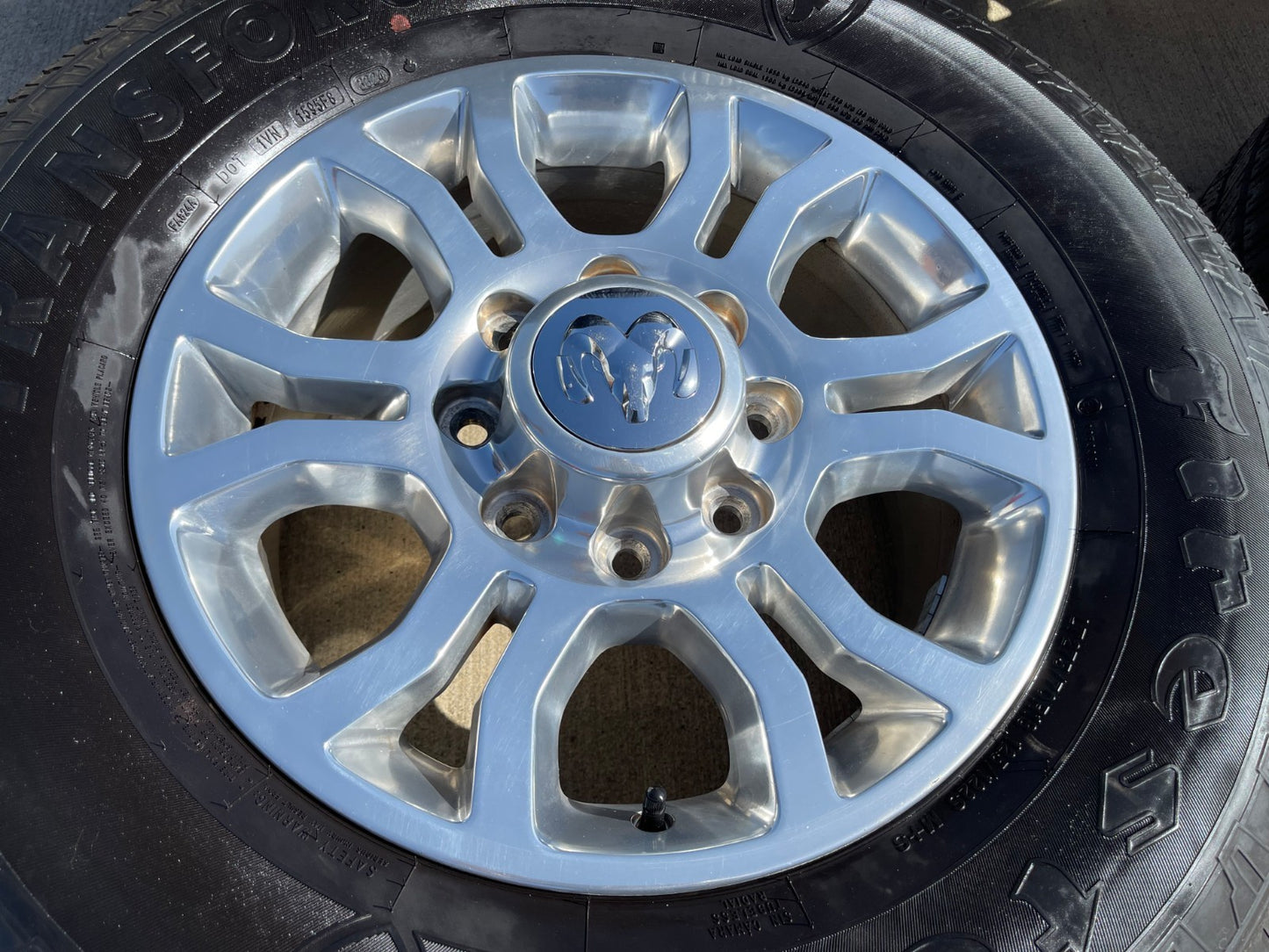 18" Ram 2500 3500 Laramie Power Wagon OEM 2476 wheels rims SET FITS 1999-2027