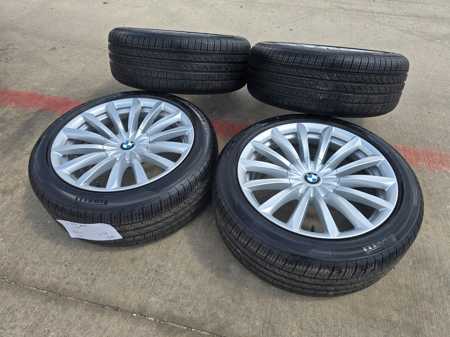 19" BMW 740i 750i 840i 640i GT 5 6 7 8 Series OEM 86277 wheels rims PIRELLI NEW