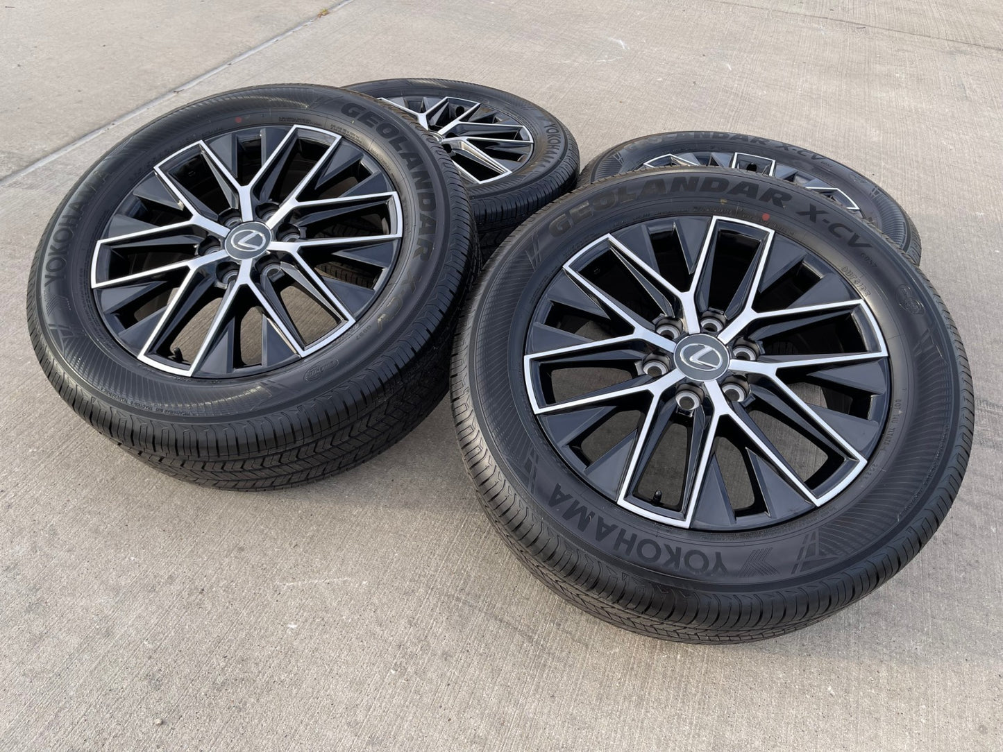 20" Toyota Land Cruiser Tundra OEM wheels rims 10545 Lexus GX550 LX600 2025 NEW