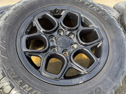 (5) 18" AEV SALTA GMC Sierra AT4X Chevy Silverado OEM rims wheels TOYO A/T3