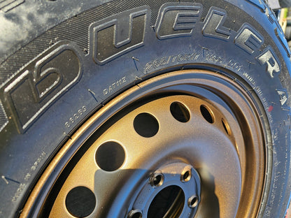 17" INEOS Grenadier OEM steel wheels rims BRONZE tires 2024 2025 2026 NEW