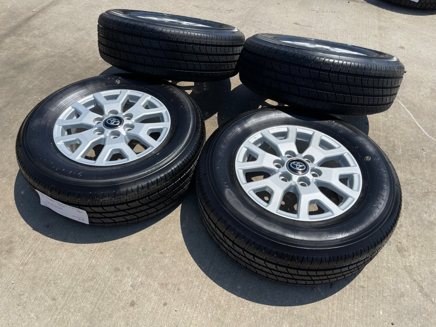 17" Toyota Tacoma 4Runner TRD OEM 10637 94254 wheels rims SET TOYO NEW