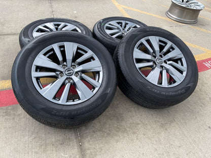 18" Nissan Pathfinder Murano FX35 FX45 QX60 OEM 62843 wheels rims 2023 2024 2025