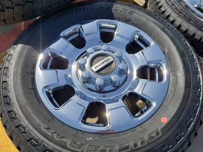 20" Ford F-250 F-350 OEM chrome Lariat wheels rims 10295 tires 2023 2024 NEW