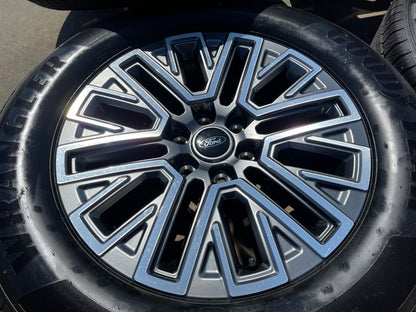 20" Ford F-150 LARIAT OEM rims wheels Expedition SET GOODYEAR 2027 NEW