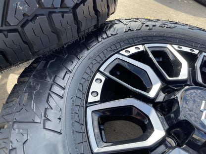 20" Chevy Silverado ZR2 GMC AT4X 2500 3500 OEM wheels rims SET FALKEN 35" NEW