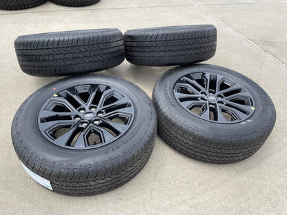 20" Ford F-150 LARIAT OEM 10619 BLACK rims wheels Expedition 2025 2026 2027 NEW