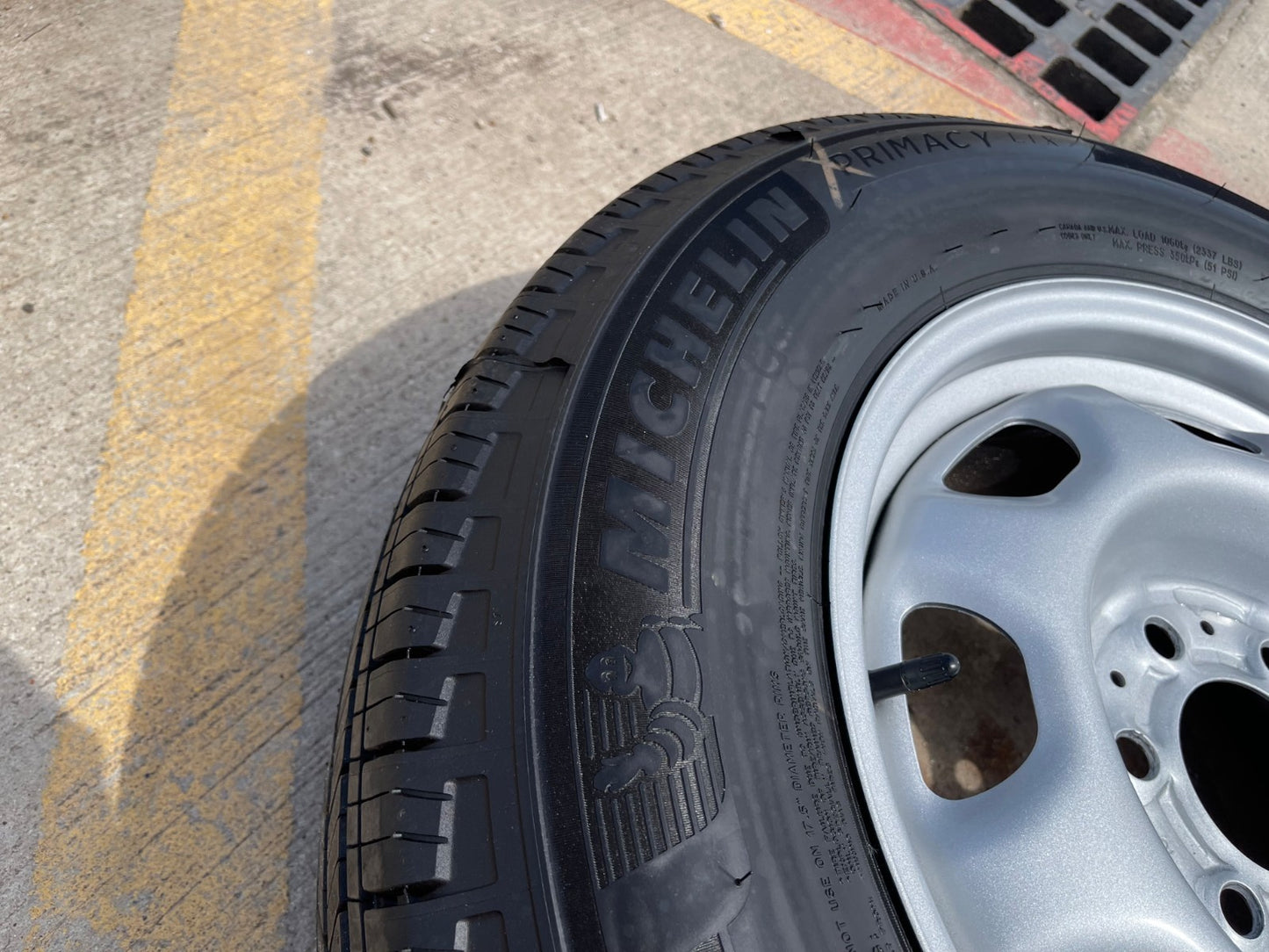 17" Ford F-150 OEM rim wheel 3857 steel 2023 2024 2025 2026 2027 MICHELIN NEW