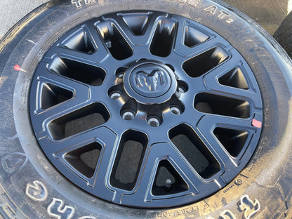 20" Dodge Ram 2500 3500 LARAMIE OEM 51649 wheels rims A/T2 2025 2026