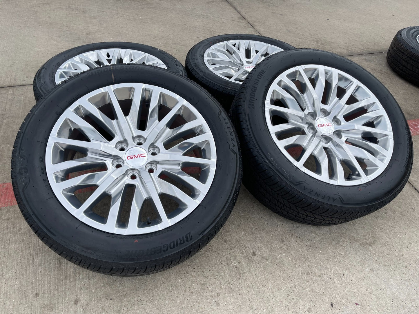 22" GMC Sierra Yukon DENALI Silverado OEM 5921 wheels rims 2021 2022 2023 NEW