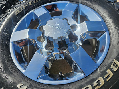 18" GMC Sierra AT4X Chevy Silverado 2500 3500 OEM wheels rims SET RIM# 5702 BFG