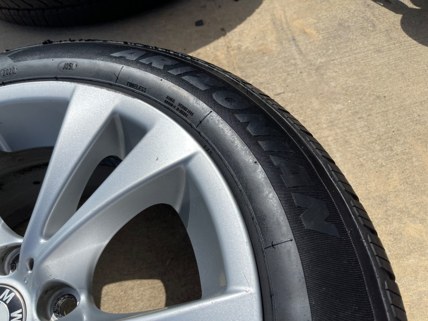 17" BMW 528i 535i 550i OEM 71299 wheel rim 5x120 tire spare Style 277