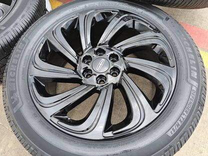 22" Lincoln Navigator OEM rims wheels 10497 Black Label MICHELIN NEW