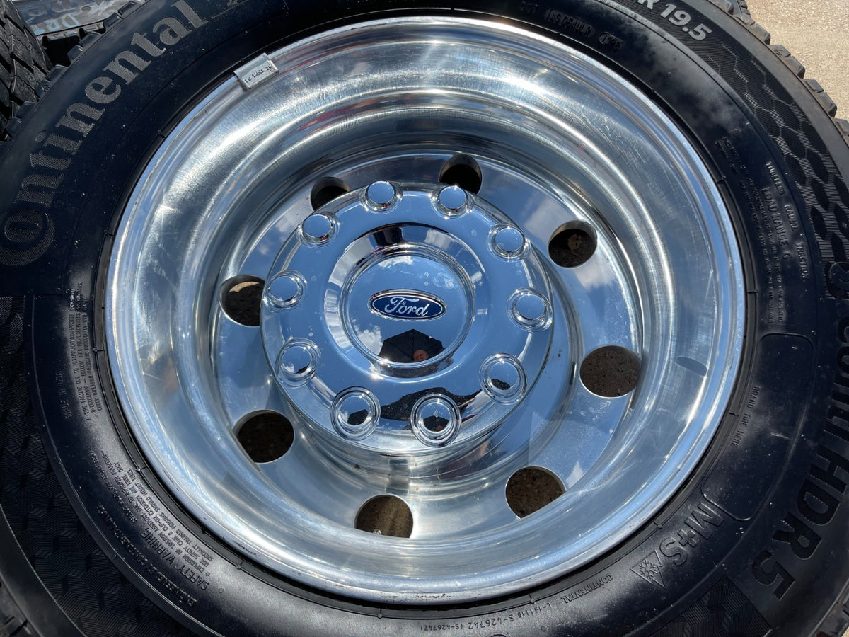 19.5" Ford F-450 Dually F-550 rims wheels RAM 4500 OEM 10x225 2026 2027 SET NEW