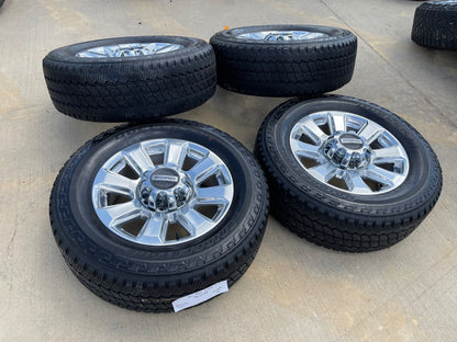 20" Ford F-250 F-350 Platinum OEM rims wheels 10103 tires BRIDGESTONE A/T SET