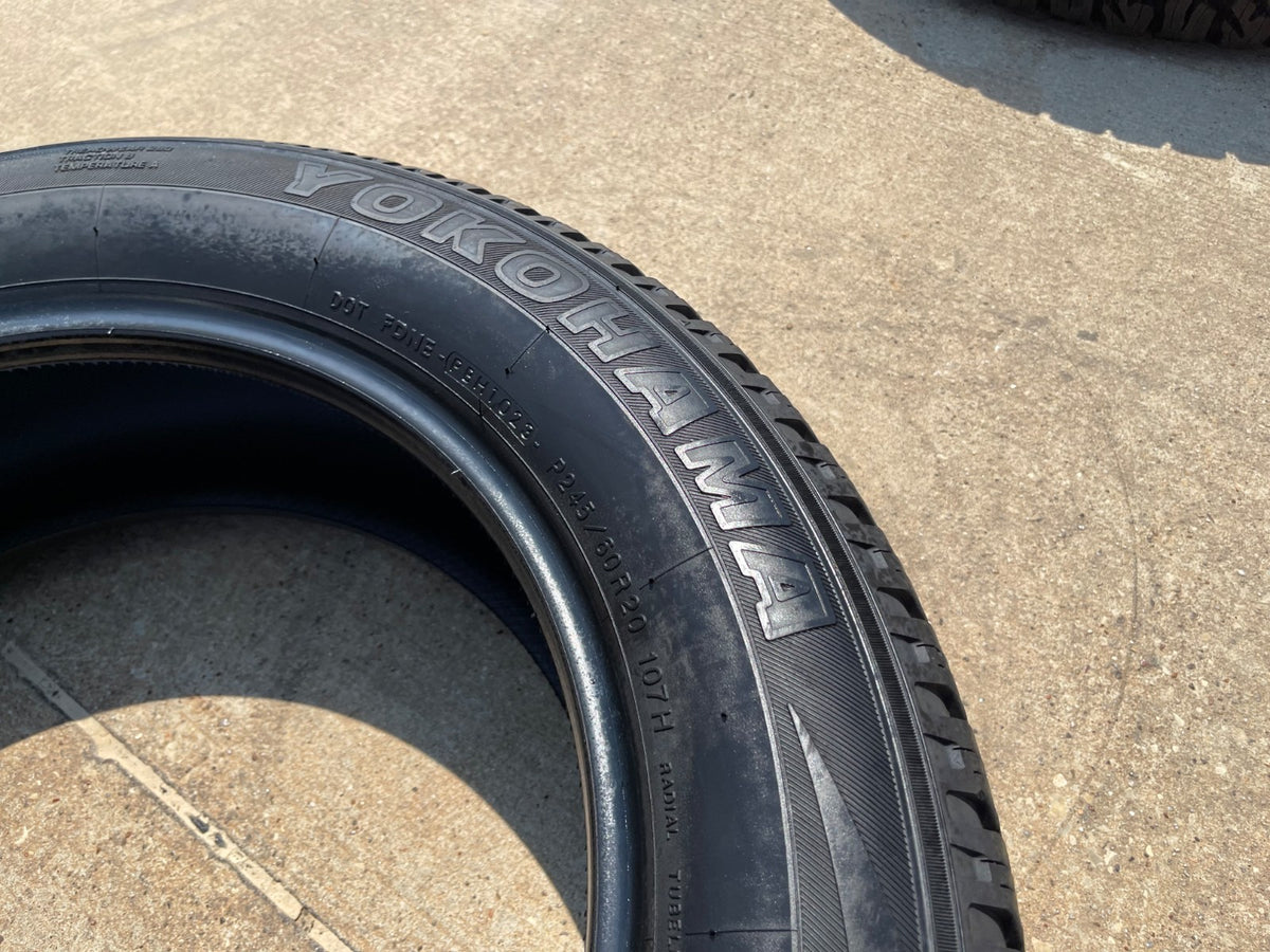 (4) 245/60/20 Yokohama Geolander G96 tires 245/60R20 Toyota 4Runner
