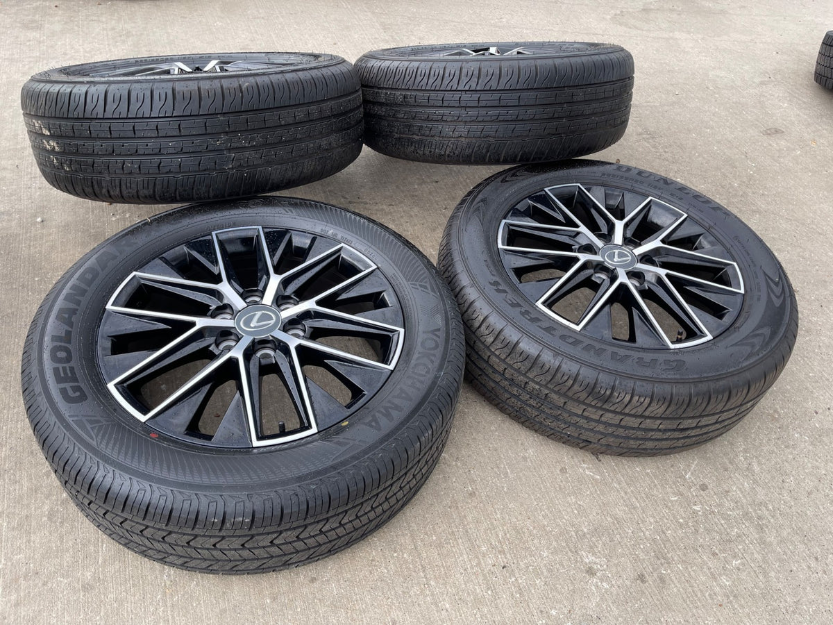 20" Toyota Land Cruiser Tundra OEM wheels rims 10545 Lexus GX550 LX600 SET