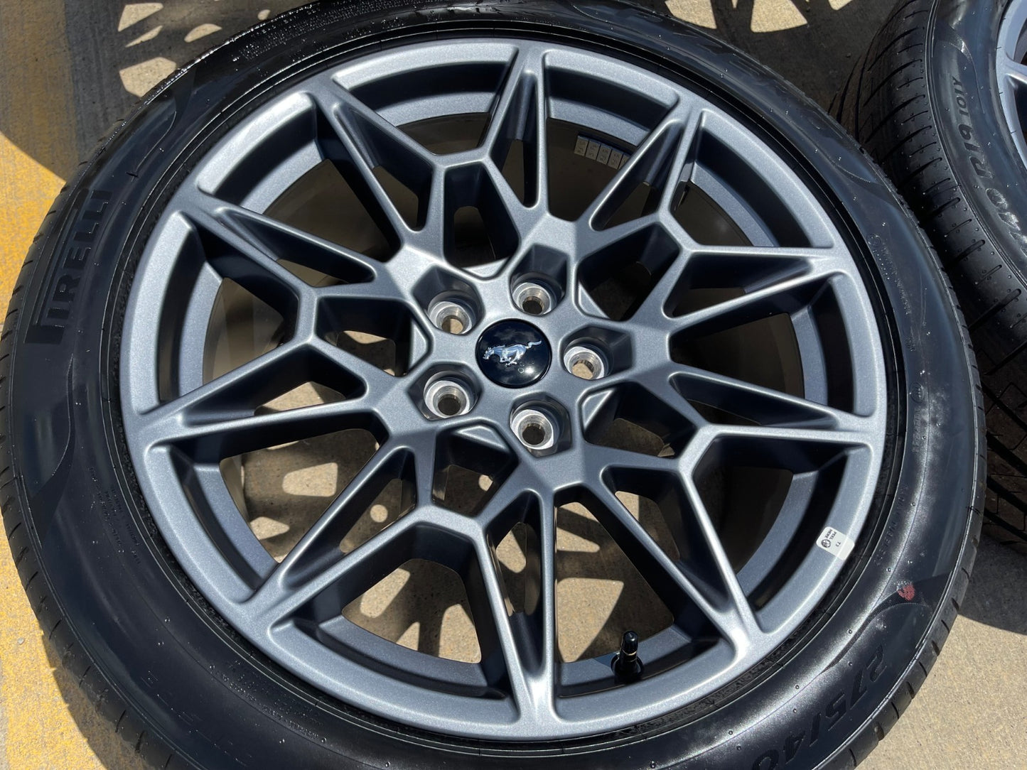 19" Ford Mustang GT Track Pack OEM 10600 10603 wheels rims 2025 2026 2027 NEW