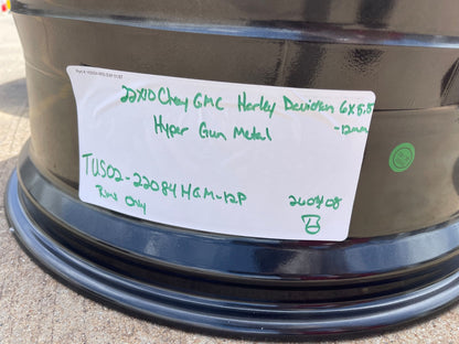 22" 22x10 Chevy Silverado Tahoe Suburban HARLEY DAVIDSON OEM wheels rims