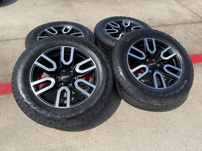 20" GMC Sierra Yukon AT4X Silverado OEM 5914 wheels rims SET GOODYEAR