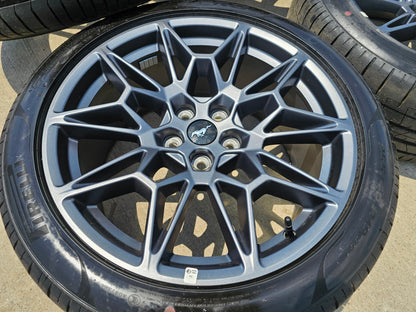 19" Ford Mustang GT Performance Track Pack OEM wheels rims 2025 2026 TPMS NEW