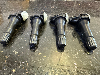 (4) TPMS SENSORS Chevy Ford GMC Cadillac Toyota RAM Honda Hyundai Kia SET NEW