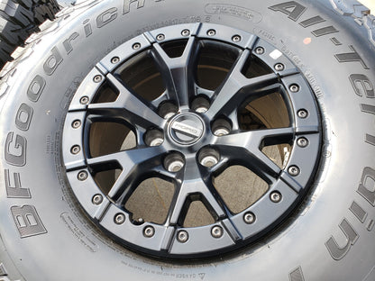 17" Ford F-150 Raptor R OEM BEADLOCK 10460 rims wheels 37" tires BFG NEW