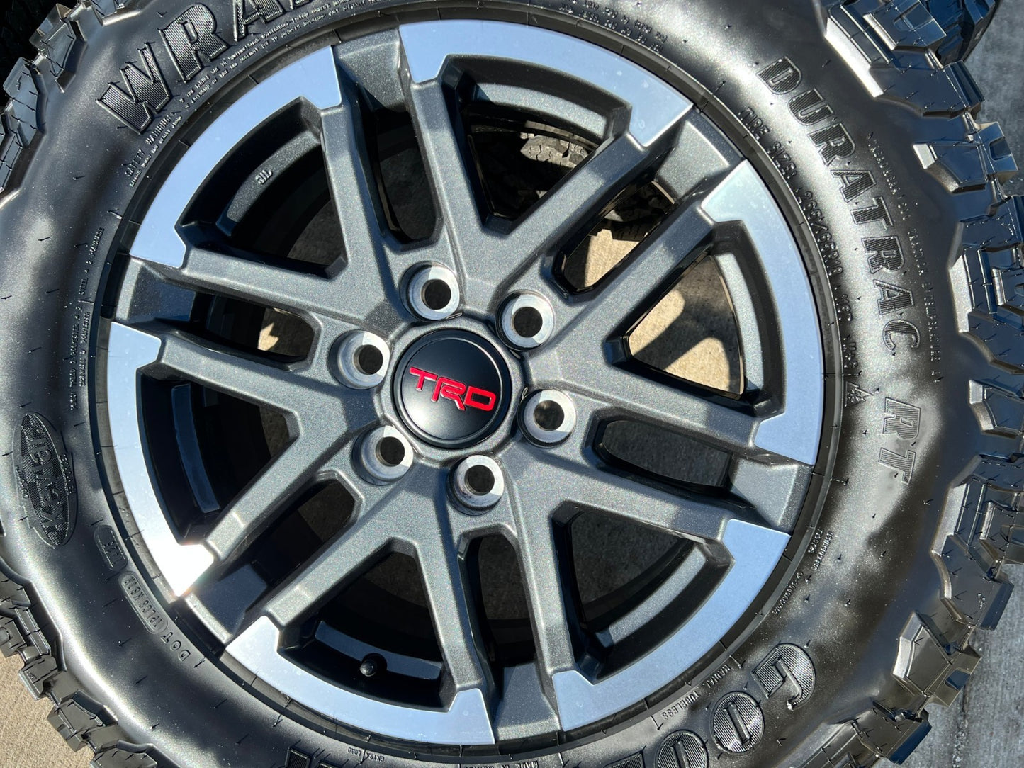 18" Toyota Tacoma 4Runner TRD OEM 10641 wheels rims 2025 2026 NEW DURATRAC A/T