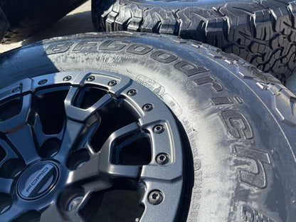 17" Ford F-150 Raptor Bronco R OEM BEADLOCK 51222 rims wheels 37" BFG