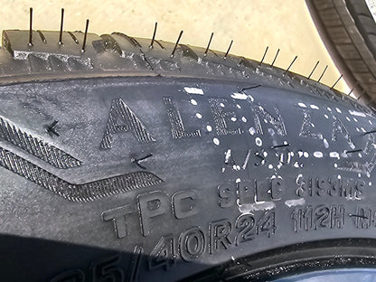 (1) 24" GMC Yukon Sierra DENALI OEM wheel rim tire 2022 2023 2024 2025 2026 2027