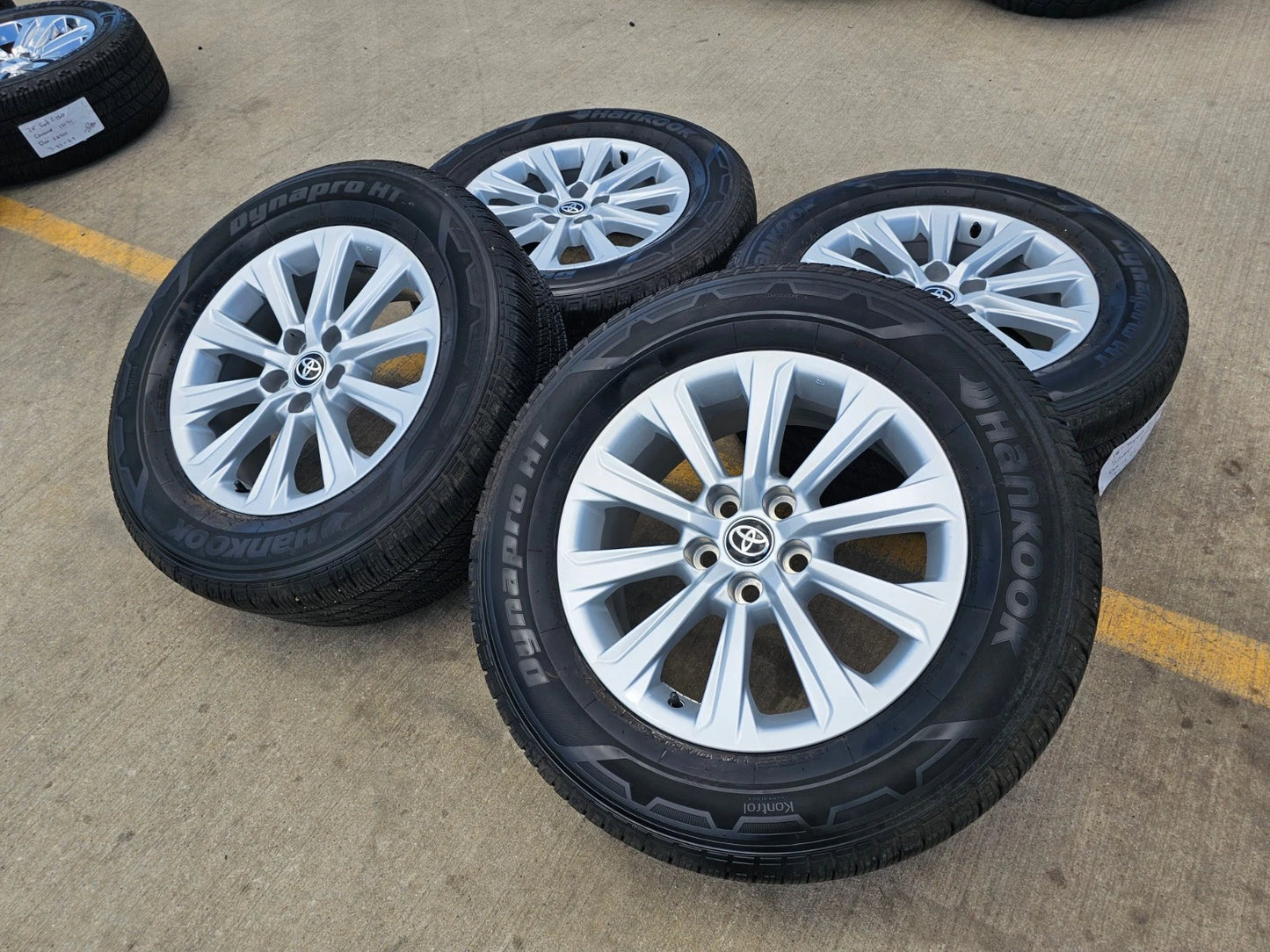18" Toyota Grand Highlander OEM wheels rims tires Lexus TX350 2024 2025 NEW