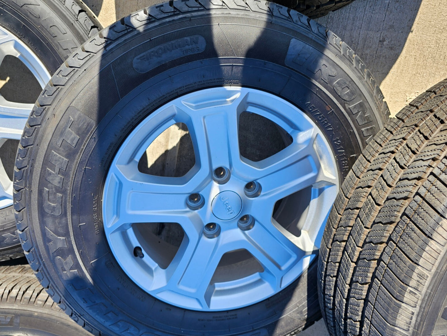 17" Jeep Wrangler Gladiator SPARE OEM 9216 wheel rim 2020 2021 2022 2023 2024