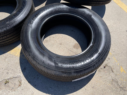 (4) 245/70/18 Yokohama Geolander X-CV tires NEW Sierra Tundra Silverado