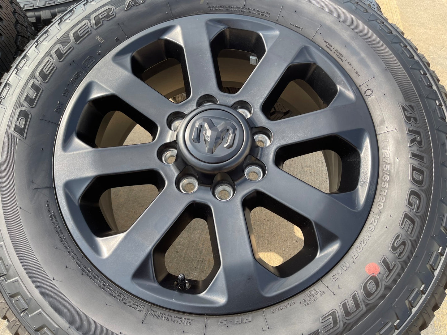 20" Dodge Ram 2500 3500 LARAMIE OEM 2700 wheels rims 2024 2025 2026 2027 NEW