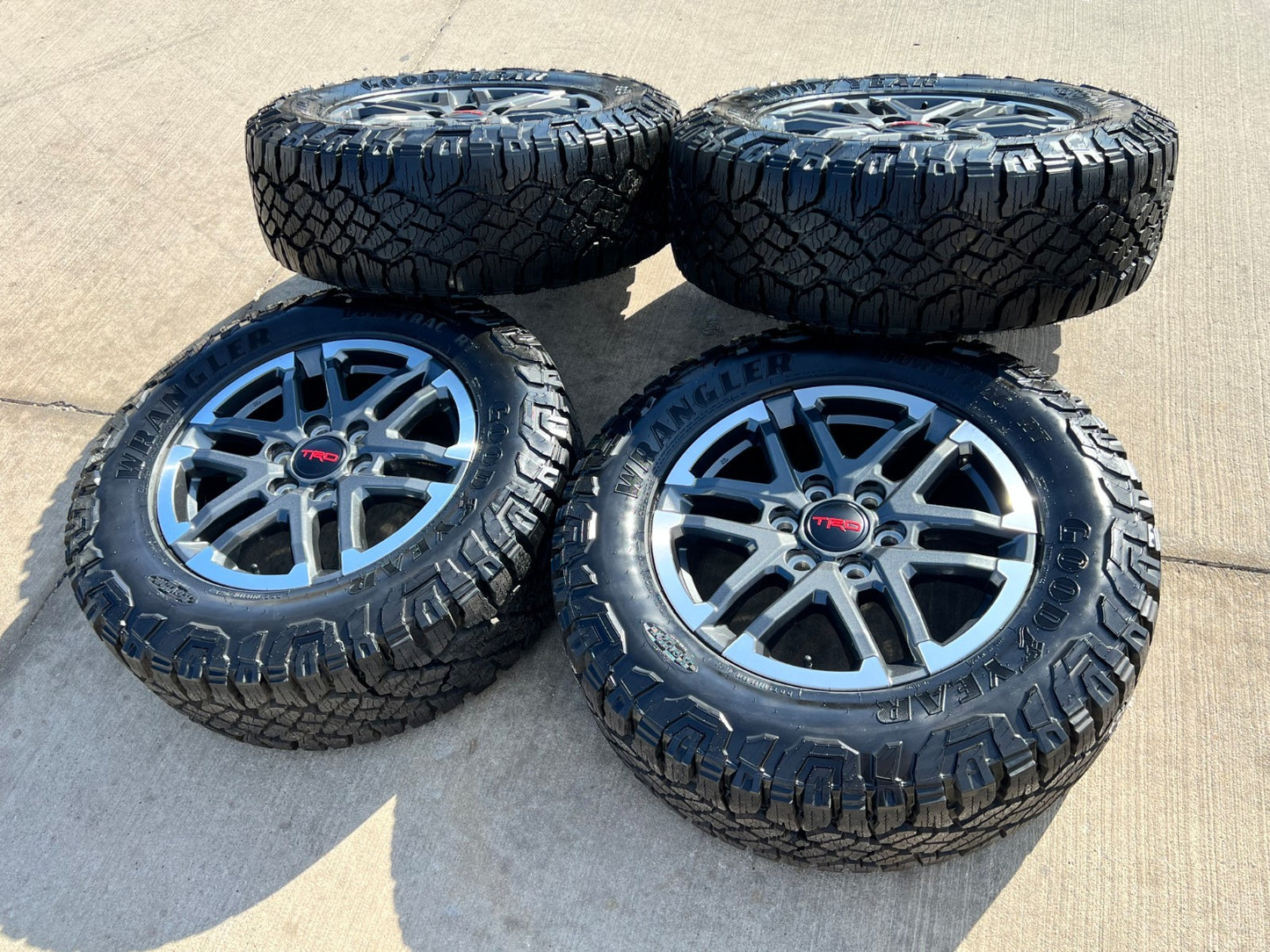 18" Toyota Tacoma 4Runner TRD OEM 10641 wheels rims 2025 2026 NEW DURATRAC A/T