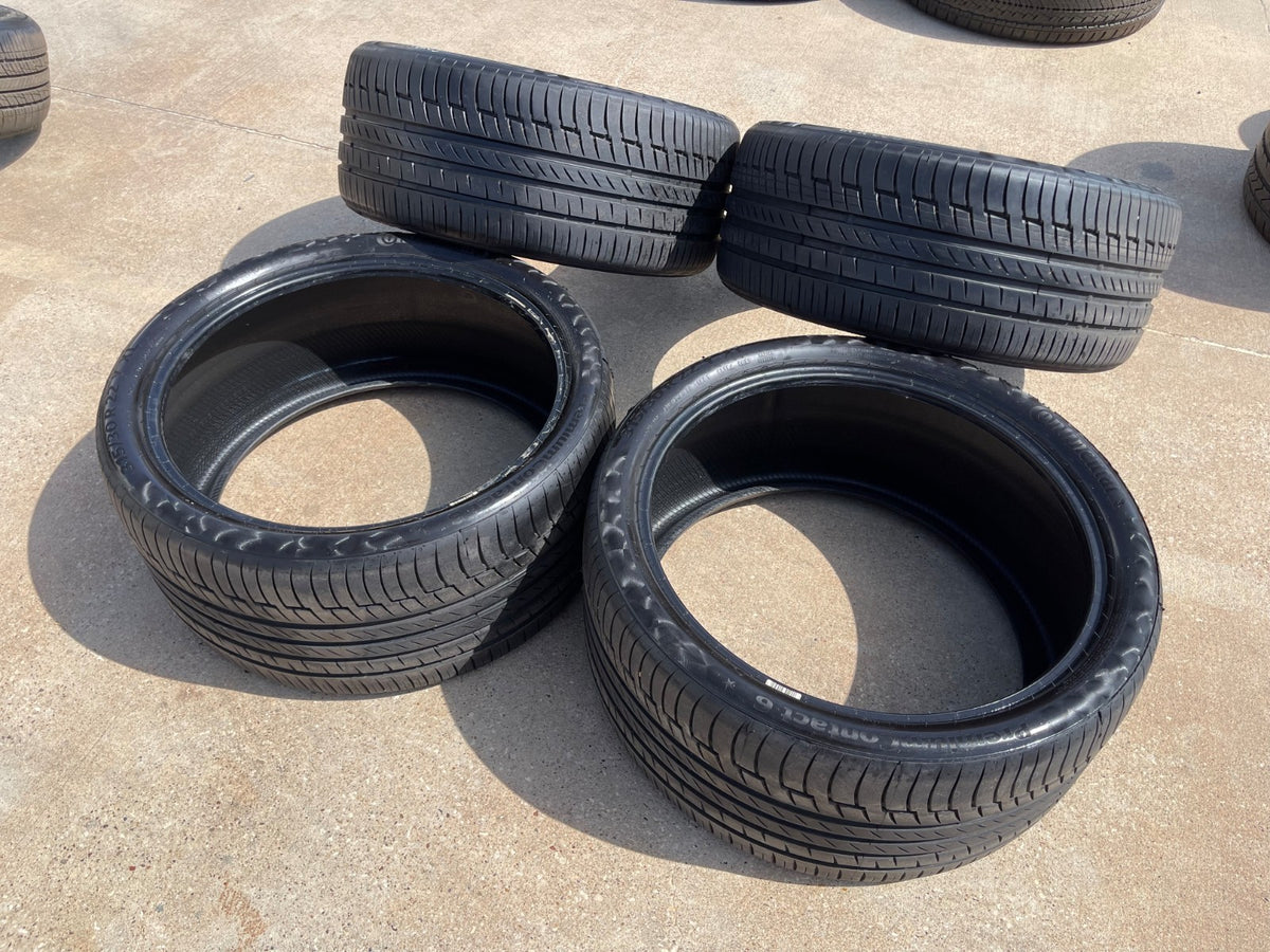 (2) 275/35/22 + (2) 315/35/22 Continental Premium Contact 6 104Y XL tires