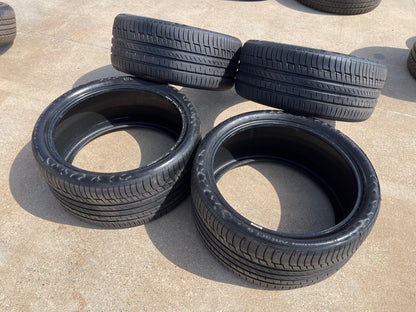 (2) 275/35/22 + (2) 315/35/22 Continental Premium Contact 6 104Y XL tires