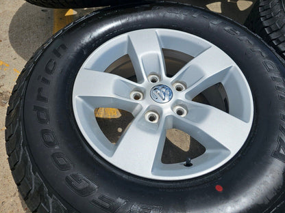 17" Dodge Ram 1500 OEM REBEL wheels rims NEW BFG A/T tires 2448 5x139