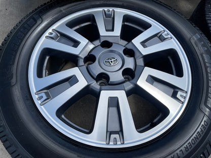 20" Toyota Tundra PLATINUM OEM 75159 SET wheels rims 5x150 tires MICHELIN