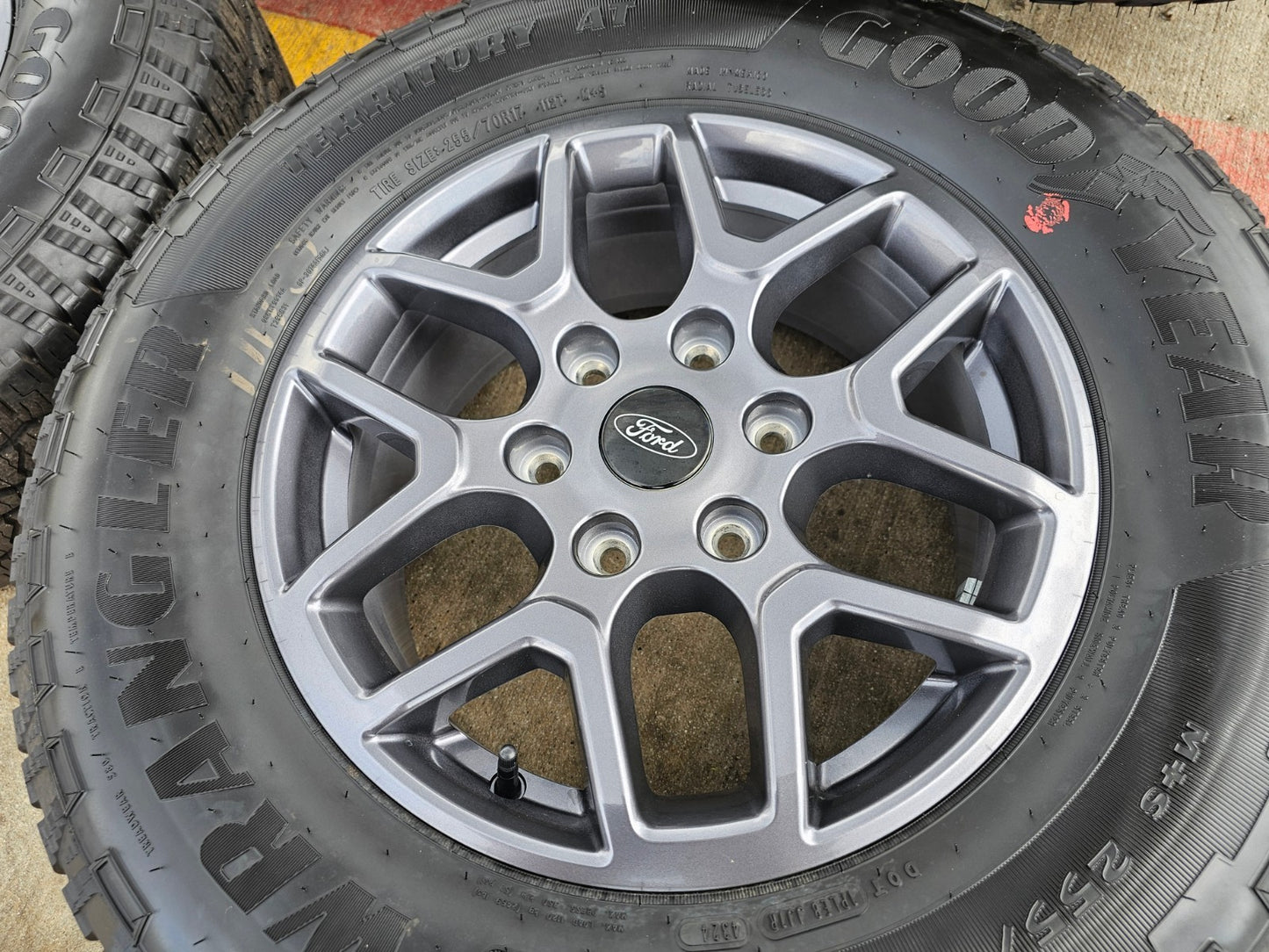 17" Ford Ranger OEM rims wheels tires Bronco N1WZ1007V 2023 2024 2025 2026 NEW