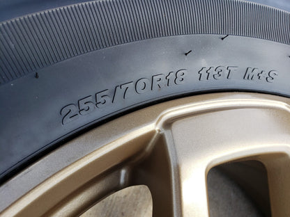 18" Ford Bronco BRONZE HERITAGE wheels rims tires 95213 Ranger tires NEW