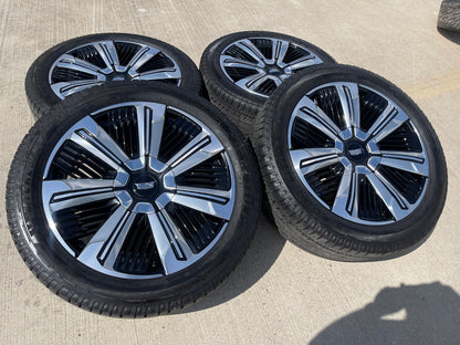 24" Cadillac Escalade IQ EV OEM 4893 wheels rims Hummer 2025 2026 2027