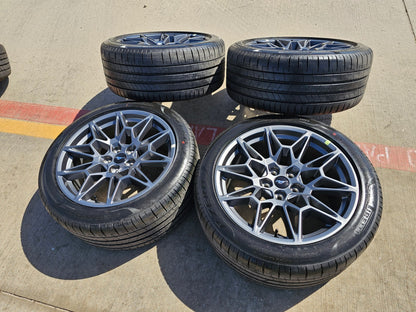 19" Ford Mustang GT Track Pack OEM 10600 10603 wheels rims 2025 2026 TPMS NEW