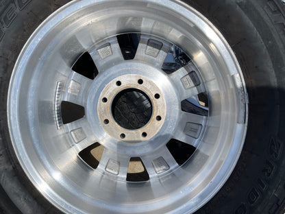20" Ford F-250 F-350 Platinum OEM rims wheels 10103 tires BRIDGESTONE A/T SET