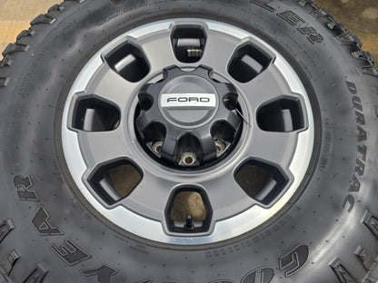 18" Ford F-250 F-350 OEM TREMOR rims wheels 10482 tires DURATRAC R/T 35"