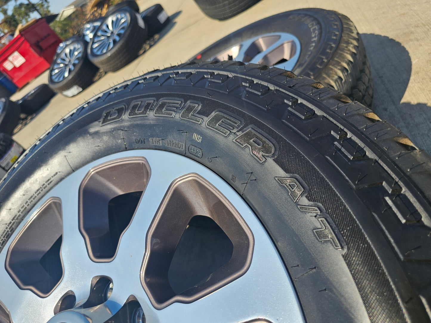 20" Dodge Ram 2500 3500 OEM wheels rims 2698 2699 tires 2023 2024 2025 2026 NEW