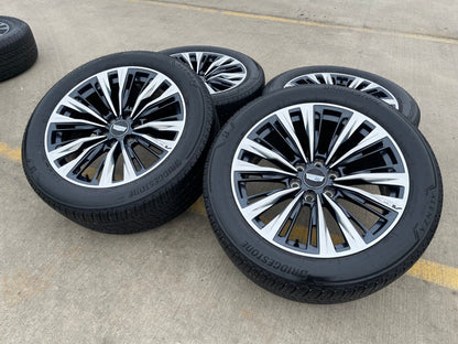 22" Cadillac Escalade V V600 Platinum OEM ORIGINAL wheels rims 2024 2025 NEW